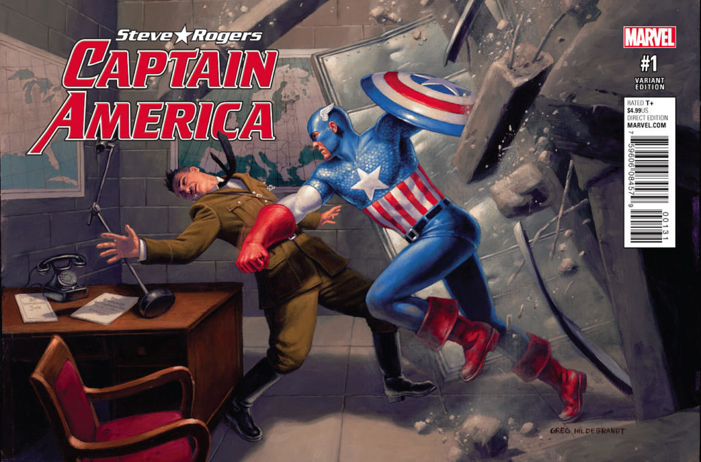 Captain America-Steve Rogers-Classe Nerd-F-001