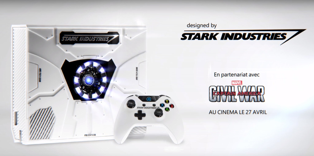Xbox One Stark Industries-Classe Nerd-F-002