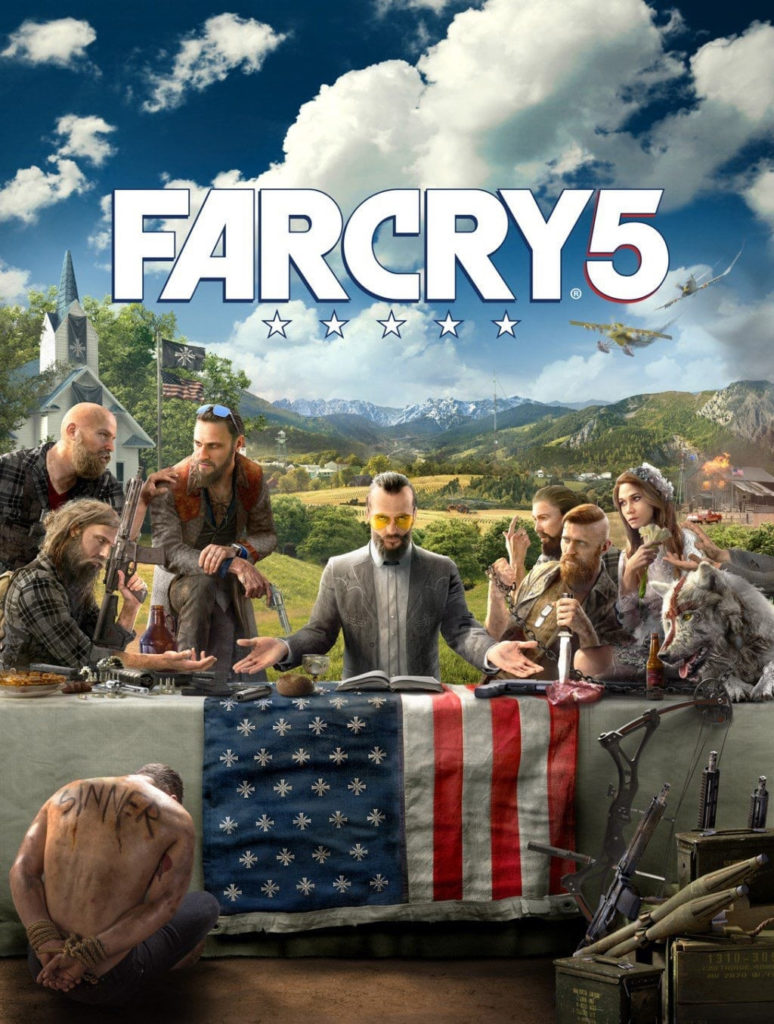 Poster do jogo Farcry 5 faz referência ao quadro A Santa Ceia