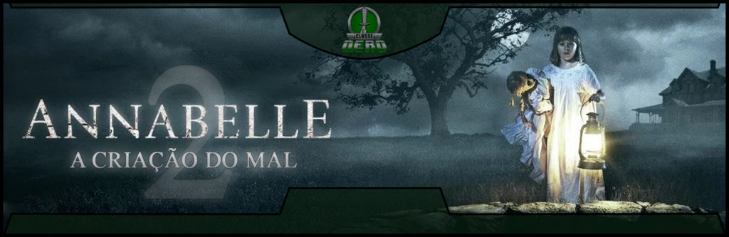 Imagem mostrando um cartaz do Filme Annabelle 2 A Criação do Mal